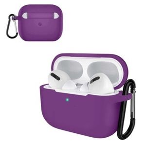 Airpods Pro Silicon Case Purple